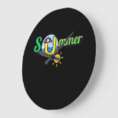 belle horloge murale (Angle)