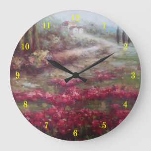 Belle horloge murale d'art