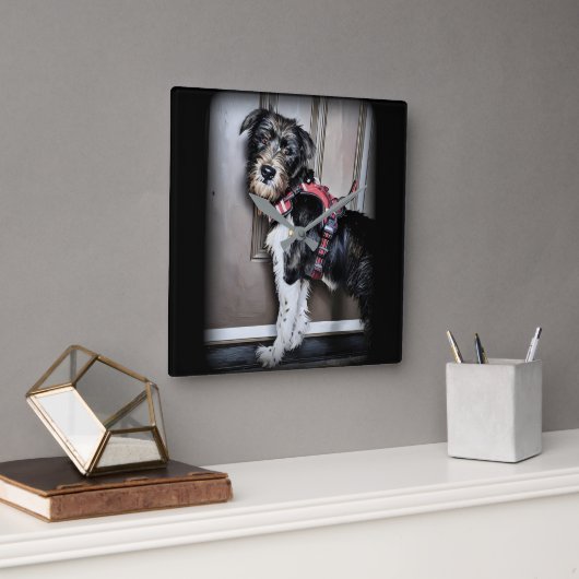 Belle horloge murale Labradoodle (Bureau)