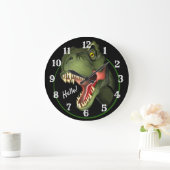 Belle Horloge T-Rex Dinosaure Grande Horloge (Maison)