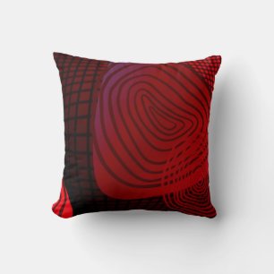 Belle housse de coussin d'art abstrait pour votre
