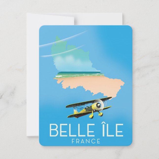 Belle Île, Franse reisposter. (Voorkant)
