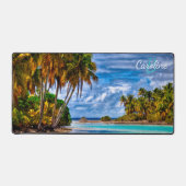 Belle île tropicale Plage Océan Océan (Recto)