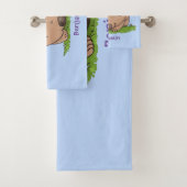 Belle illustration de dessin animé de bébé wombat (En situation)