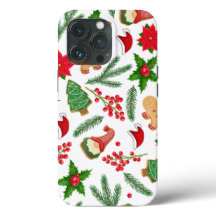Belle illustration de Noël Coque motif