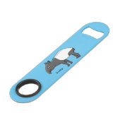 Belle illustration de tapir de dessin animé (Devant angulaire)