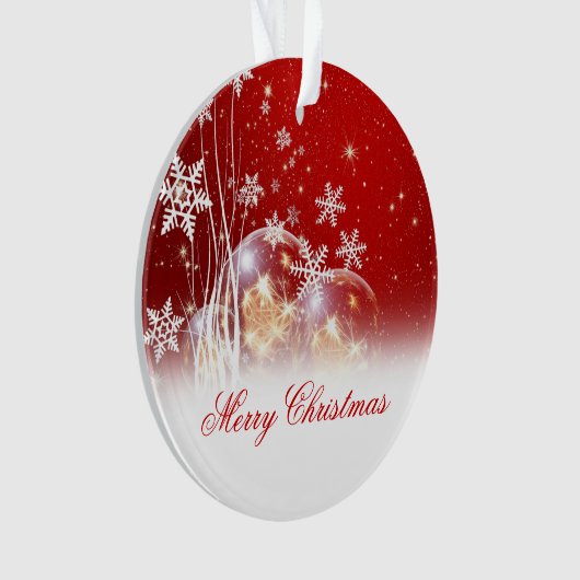 Belle illustration festive "Joyeux Noël" (devant)