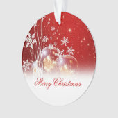 Belle illustration festive "Joyeux Noël" (devant)