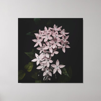 Belle image de fleur sur toile