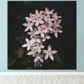Belle image de fleur sur toile (Insitu (Plancher de Bois))