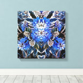 Belle impression bleue (Insitu (Plancher de Bois))