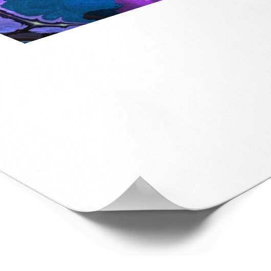 Belle impression couleur Abstraite (Coin)