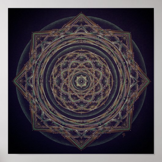 Belle impression Mandala (Devant)