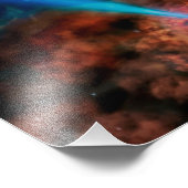 Belle impression photo spatiale (Coin)