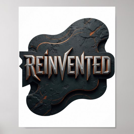 Belle impression REINVENTED Argent (Devant)