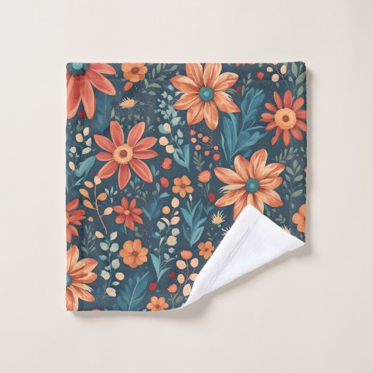 Belle Inspiration Florale (Gant de toilette)