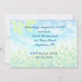 belle invitation à la fête d'été (Dos)