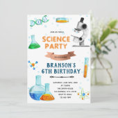 Belle invitation à la fête scientifique (Debout devant)