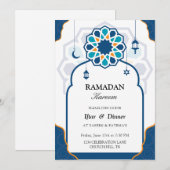 Belle invitation à l'iftar (Devant / Derrière)