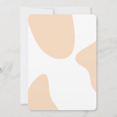 Belle Invitation au Baby shower de Petits Arachide (Dos)