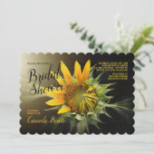 Belle invitation au tournesol (Debout devant)