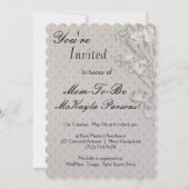 Belle INVITATION BABY SHOWER personnalisable (Dos)