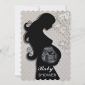Belle INVITATION BABY SHOWER personnalisable (Devant)