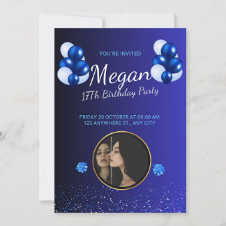Belle Invitation Carte Anniversaire
