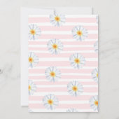 Belle Invitation d'anniversaire de 1 an pour fille (Dos)