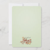 Belle invitation d'automne (Dos)