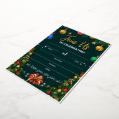 Belle invitation de mariage de Noël, cartes Invita (Rotation)