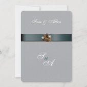 Belle invitation de mariage d'hiver (Devant)