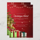 Belle invitation de Noël (Devant / Derrière)