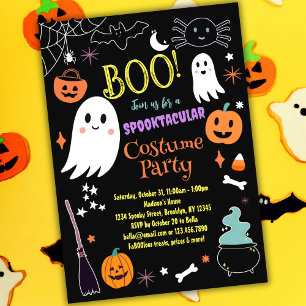 Belle Invitation du Costume Halloween