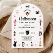 Belle Invitation du Costume Halloween