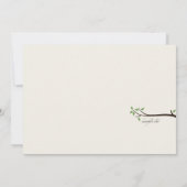 Belle Invitation Peacock (Dos)