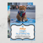 Belle Invitation pour les chats d'affaires (Devant / Derrière)