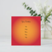Belle invitation romantique (Debout devant)