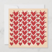 Belle invitation romantique (Dos)