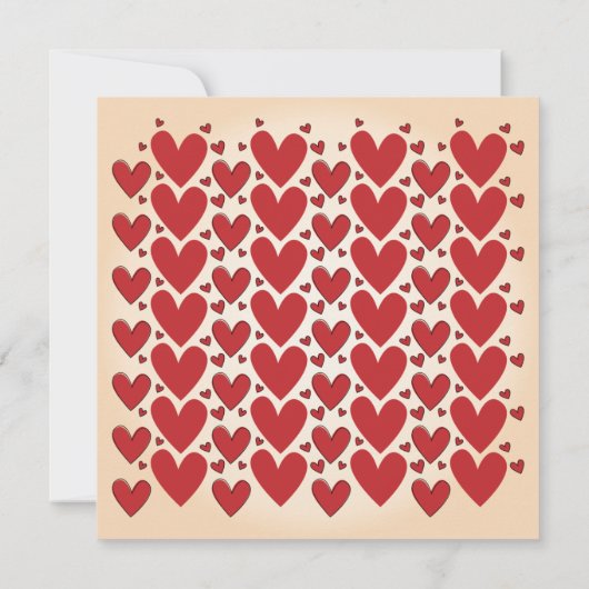 Belle invitation romantique (Dos)