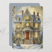 Belle Invitation Victorian Fête Victorienne (Devant / Derrière)