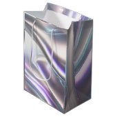 Belle iridescente et sac cadeau unique (Devant Angle)