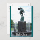 Belle Isle Fountain Briefkaart (Voorkant / Achterkant)