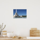 Belle Isle Fountain - Detroit, MI Poster (Keuken)