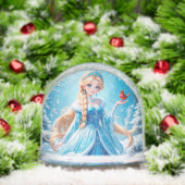 Belle jeune fille de neige (Noël)