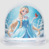 Belle jeune fille de neige (Arrière)