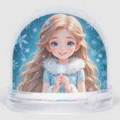 Belle jeune fille de neige (Arrière)