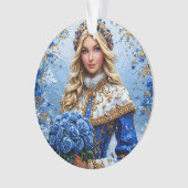 Belle jeune fille de neige (devant)