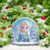 Belle jeune fille de neige (Noël)