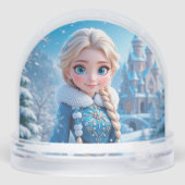 Belle jeune fille de neige (Arrière)